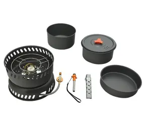 Cattara TREK sada riadu s varičom / Sada riadu / 9 dielov / propán-bután / 4000 W / 1,15 kg