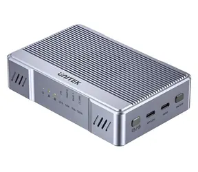 Unitek RAID box 2x M.2 NVMe/SATA / Externý box / RAID / 20 Gbps / Offline klonovanie