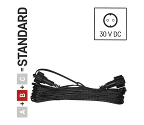 Emos D1ZB01 CONNECT / Predlžovací kábel / 10 m / IP44