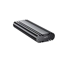 HD-07 Externý box pre M.2 NVMe SSD čierna / Externý box / USB-C / 10 Gb/s / TRIM