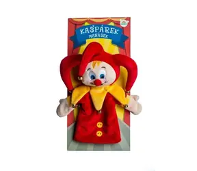 TEDDIES Maňuška Gašparko s rolničkou 27 cm / Otvor na ruku / Mäkký plyš