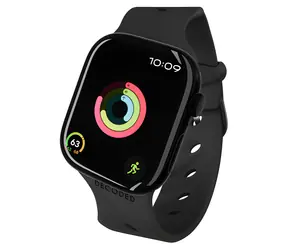 Decoded Ares Splice Strap čierna / Remienok / Apple Watch 40/42 mm / silikónový