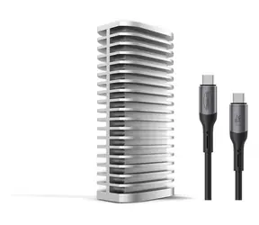 TerraMaster D1 SSD PRO / Externý box pre SSD / USB4 80 Gb/s / 1x M.2 NVMe / diskless