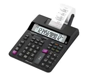 Casio HR-200RCE / Stolová kalkulačka s tlačiarňou / 12miestny displej / DPH a marža / GT