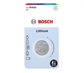 BOSCH CR2032B1/00 / Gombíková batéria / CR2032 Lítium / 3 V / 1 ks
