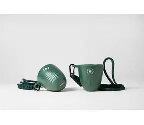Outin OT-CUP-01 zelený / Hrnček na espresso / 90 ml / pre espressovary Outin