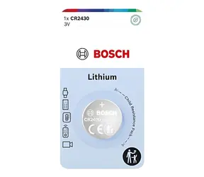 BOSCH CR2430B1/00 / Gombíková batéria / CR2430 Lítium / 3 V / 1 ks