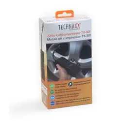 Technaxx TX-321 / Aku kompresor / 10 bar / 4000 mAh / LED