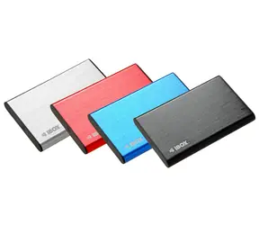 IBOX HD-05 červená / Externý box pre 2,5" HDD/SSD / SATA III / USB 3.1