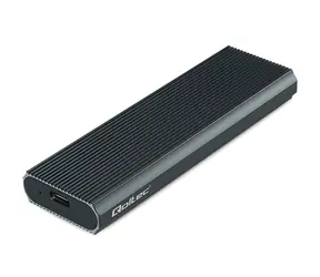 Externý box na M.2 SSD NVMe PCIe grafitový / Box na M.2 SSD / USB 3.1 / 10 Gb / s / až 4 TB