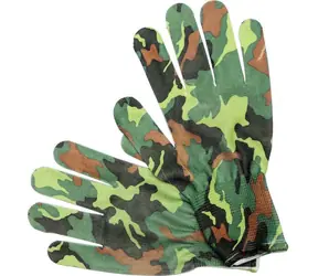 Flo Rukavice pracovné KAMU vel. 8 / Rukavice / Potiahnutá dlaň / Veľkosť 8