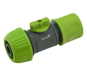Garvia Rýchlospojka hadicová s uzáverom 3/4" / Rýchlospojka / So spätným uzáverom / Závit 3/4"