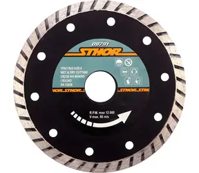 STHOR Kotúč diamantový rezný turbo 125x7,0x2,1x22,2 mm