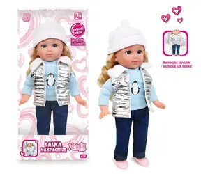 Bábika Natalia v striebornej veste / Bábika / funkčné prvky