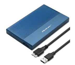Externý box pre 2,5" SATA disk modrý / Box na disk / USB 3.0 / až 2 TB