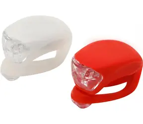 Compass Bike SILICON / Cyklosvetlo / sada 2 ks / 18 lm