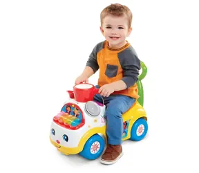 FISHER-PRICE Jazdítko Muzikálna paráda žltá / pre batoľatá / hudobné efekty