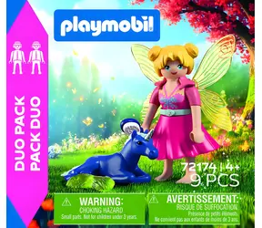 Playmobil DuoPack 72174 Víla s jednorožčím žriebäťom / Figúrky