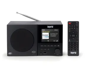 Imperial DABMAN 120 čierna / Stolné rádio / DAB+ / FM / BT / budík
