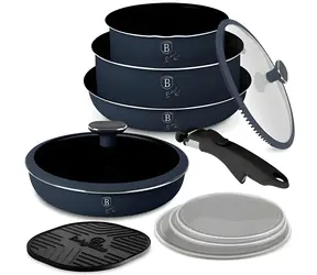 BERLINGERHAUS Deep Sea Collection / Sada riadu / titánový povrch / 10 ks