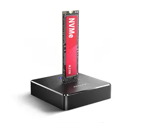 Axagon ADSA-M2C11 / Dokovacia stanica / M.2 NVMe/SATA SSD / USB-C 10Gbps / čierna