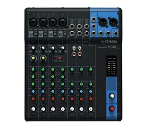 Yamaha MG10 čierna / Mixážny pult / 10 kanálov / Phantom power 48V / 24 bit / 192 kHz