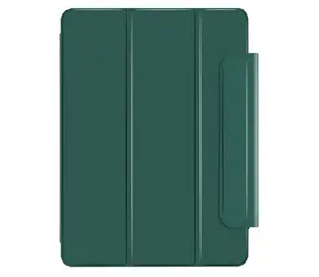 Comma Rider Magnetic Case tmavo zelená / Puzdro / Apple iPad Pro 12.9" (2018-2022) / magnetické
