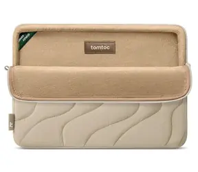 tomtoc Terra A27 Sleeve Natural Sand / Puzdro / MacBook Air 15" / M2, M3, M4
