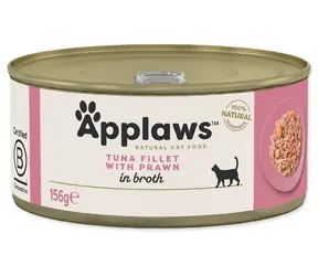 Applaws Tuniak s krevetami 156 g / Konzerva pre mačky / doplnkové krmivo / bez lepku