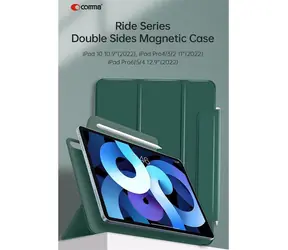 Comma Rider Magnetic Case morská modrá / Puzdro / pre Apple iPad Pro 13" M4/M5