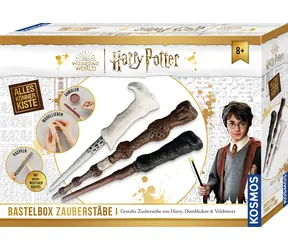 KOSMOS Kreatívna sada Kúzelnícke paličky Harry Potter / od 8 rokov / drevo a modelovacia hmota