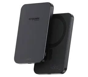 PanzerGlass empower Qi2 5000 mAh čierna / Powerbanka / bezdrôtové nabíjanie