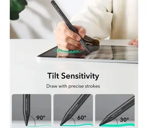 ESR Geo čierna / Stylus / Apple Find My