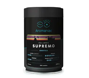 Mercury Kolumbia Supremo / Zrnková káva / dóza / 250 g