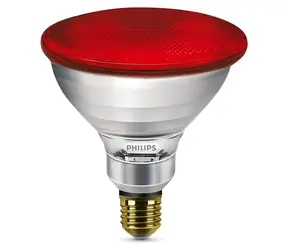 Philips PAR38 IR 100W červená