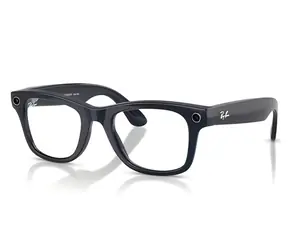 Meta Ray-Ban Gen2 Wayfarer Shiny Cosmic Blue / Chytré okuliare / číre prechodové zafírové šošovky