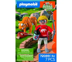 Playmobil 72089 Tiger a návštevník / Stavebnice