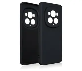Beline Silicone Case Honor Magic6 Pre čierna / Silikónový kryt / Zaoblené rohy / Ochrana proti poškriabaniu