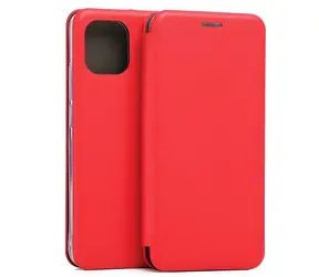 Beline Book Magnetic XIAOMI Redmi A2 červené / Puzdro typu kniha / Magnetické zatváranie / TPU, umelá koža