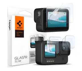 Spigen Glass.tR Slim / Tvrdené sklo + fólia / 2-set / GoPro Hero 9 / 10 / 11 / 12