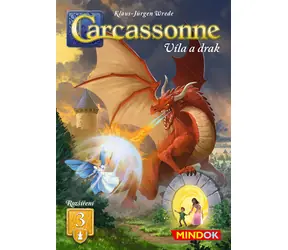 CARCASSONNE Rozšírenie Víla a drak / Spoločenská hra / 3. rozšírenie