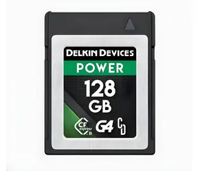 Delkin CFexpress POWER G4 128GB / Pamäťová karta / R:1780 MB/s / W:1700 MB/s / PCIe 3.0
