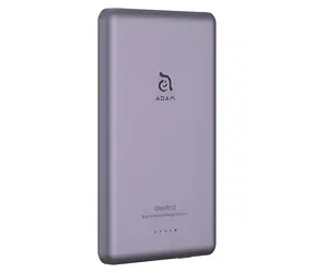 Adam Elements Gravity C5 fialová / Powerbanka / Magnetické bezdrôtové nabíjanie / 5000 mAh