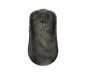 White Shark AERO zlatá / Herná bezdrôtová myš / optická / 5000 DPI / 6 tlačidiel / 2.4 GHz / USB
