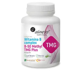 Aliness Vitamín B Complex B-50 Methyl TMG PLUS