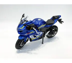 MSZ Motocykel Suzuki GSX-R1000 modrá / Mierka 1:12