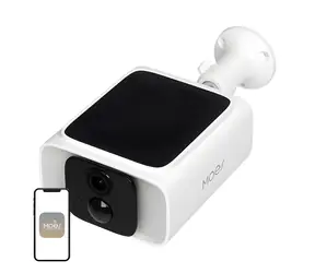 MOES WCM-S26 / Vonkajšia IP kamera / 4MP / solárny panel / Wi-Fi / IR / IP65