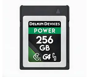 Delkin CFexpress Power R1780/W1700 (G4) 256GB / Pamäťová karta CFexpress typu B / PCIe 3.0