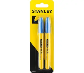 Stanley Marker Fine Tip / Popisovač / Tenký hrot / 4 ks / mix farieb