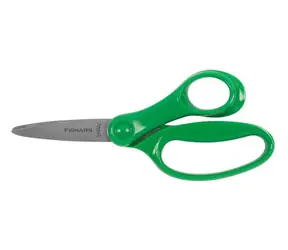 Fiskars 1067848 zelená / Nožnice / Školské / SoftGrip rukoväť / 15 cm